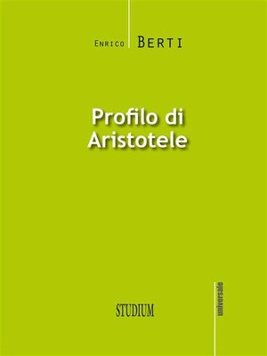 cover image of Profilo di Aristotele